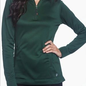 Russell Quarter-Zip Pullover Hood